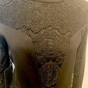 Sheri Bodell lace panel jumpsuit